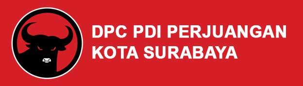 logo dpc pdi perjuangan kota surabaya